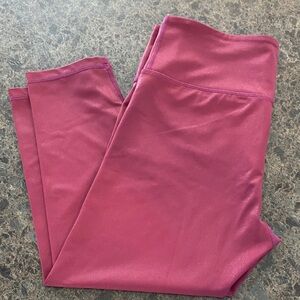 ZYIA Active Shimmer Berry Leggings